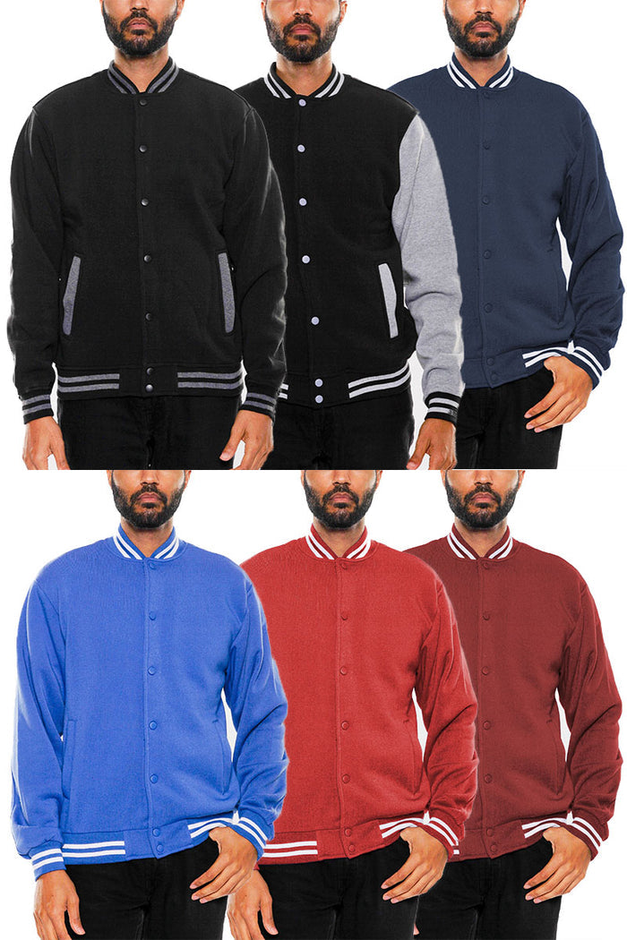 Fleece Varsity Jacket