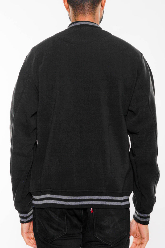 Fleece Varsity Jacket