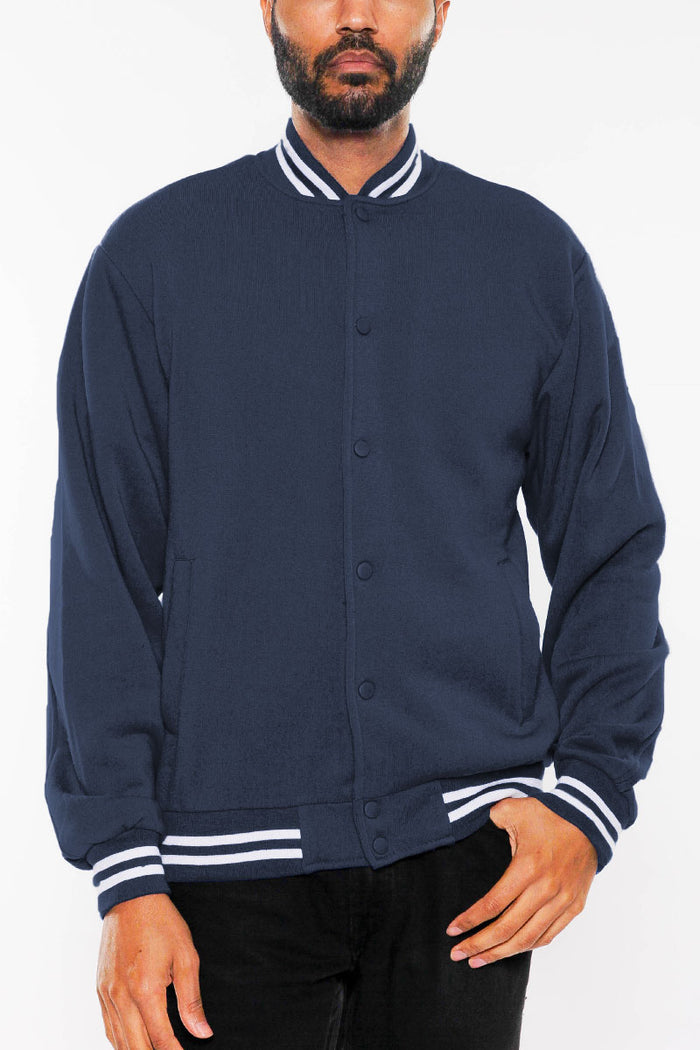 Fleece Varsity Jacket