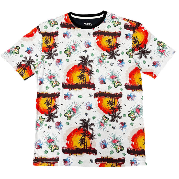 Flipside Sunset Print Tee