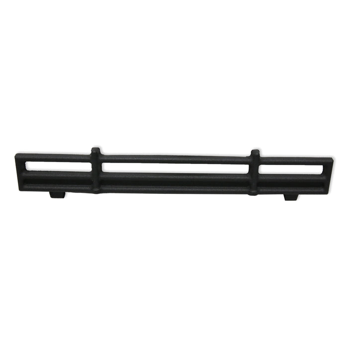 Front Bar for a multifuel burning stove on a white background.