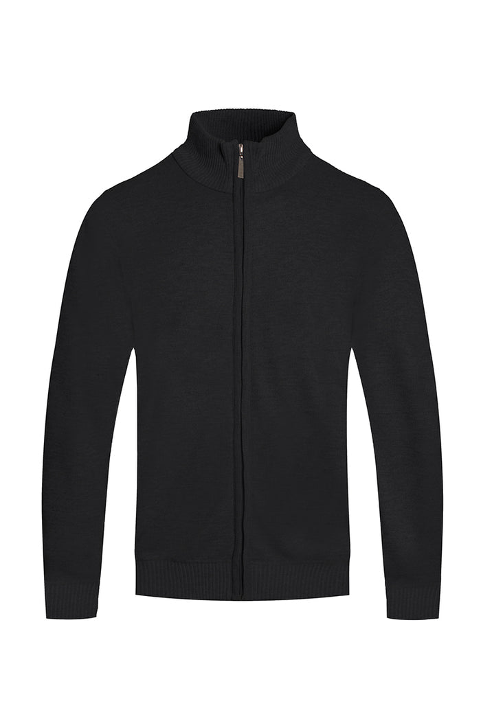 Full Zip Knit Sweater