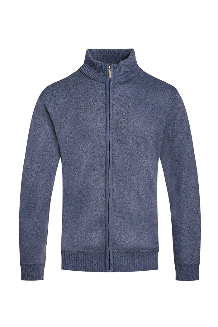 Full Zip Knit Sweater