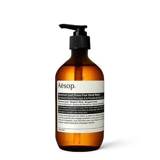 Geranium Leaf  Rinse-Free Hand Wash Alla Violetta Boutique
