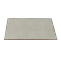 glass for multifuel stove on white background