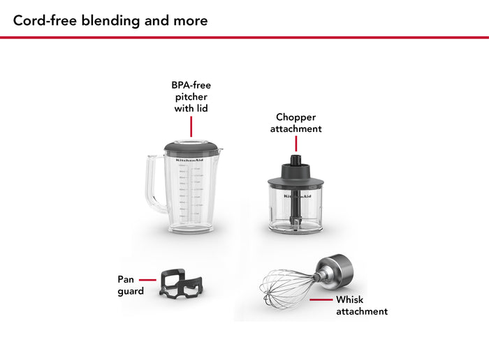 Go Cordless Hand Blender Accessory Pack