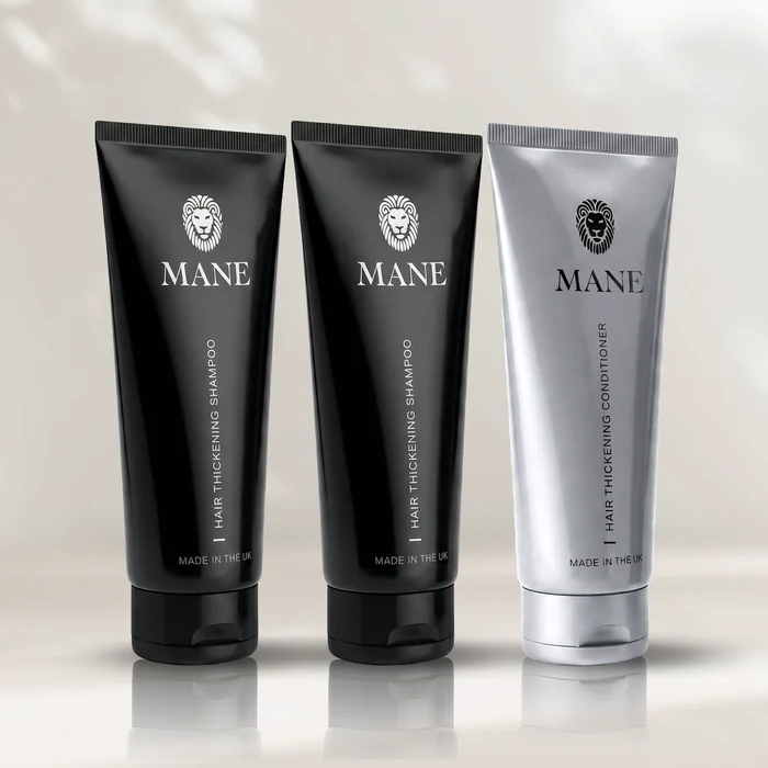 Hair Thickening Shampoo & Conditioner 3-Pack (2 x 100ml Shampoo, 1 x 100ml Conditioner)