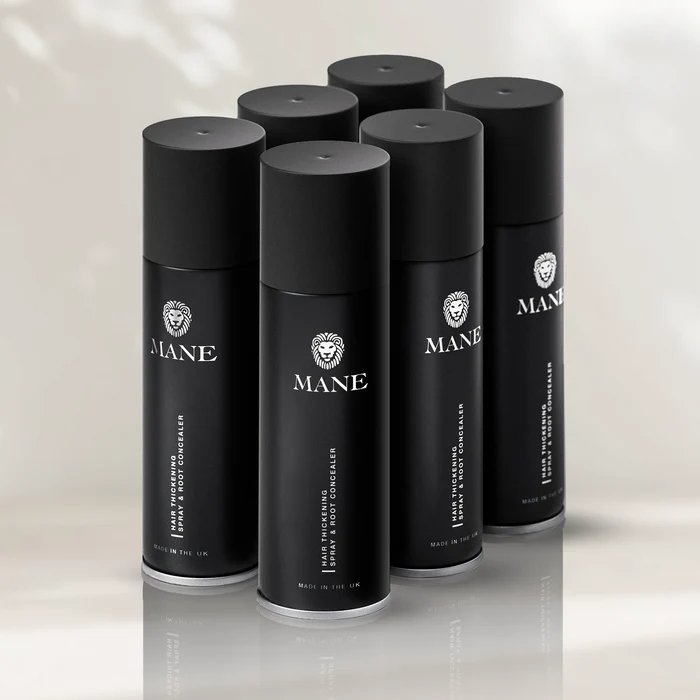 Hair Thickening Spray 6-Pack (6 x 200ml Thickening Spray & Root Concealer)