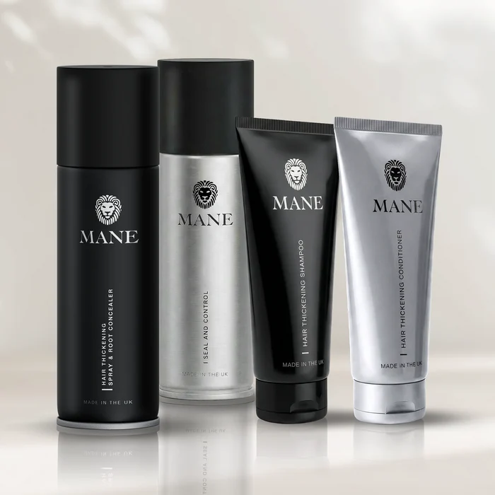 Hair Thickening Spray System (200ml Thickening Spray & Seal and Control, 100ml Shampoo & Conditioner)