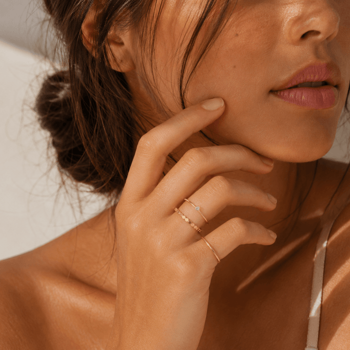 Halo Bead Ring - Le Serey