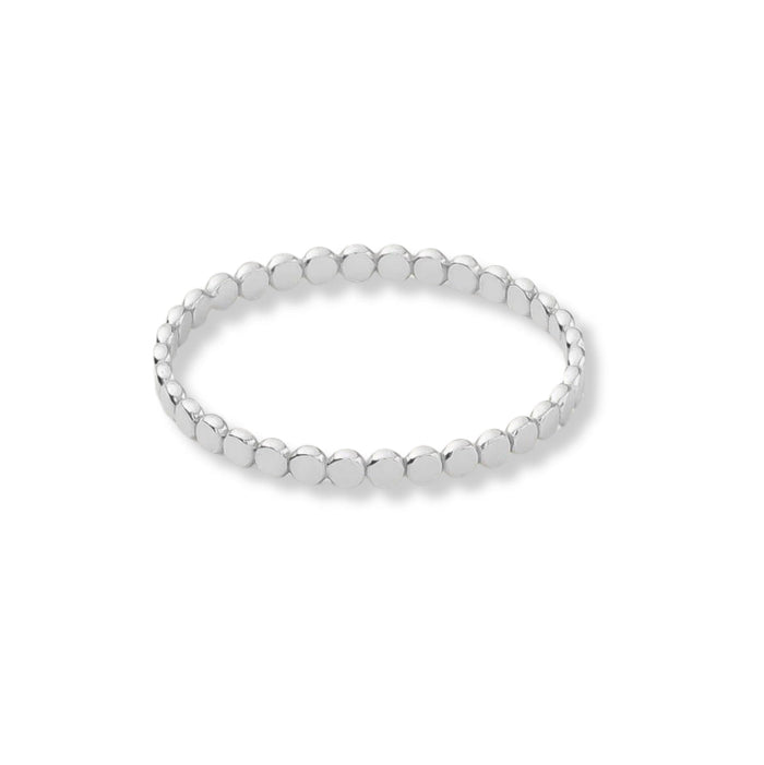 Hammered Bead Ring - Le Serey
