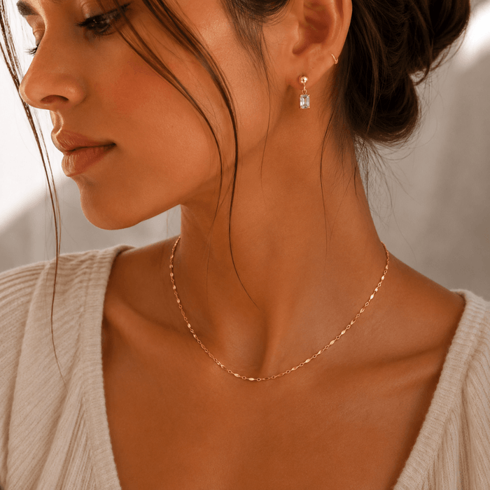 Hammered Bar Chain - Le Serey