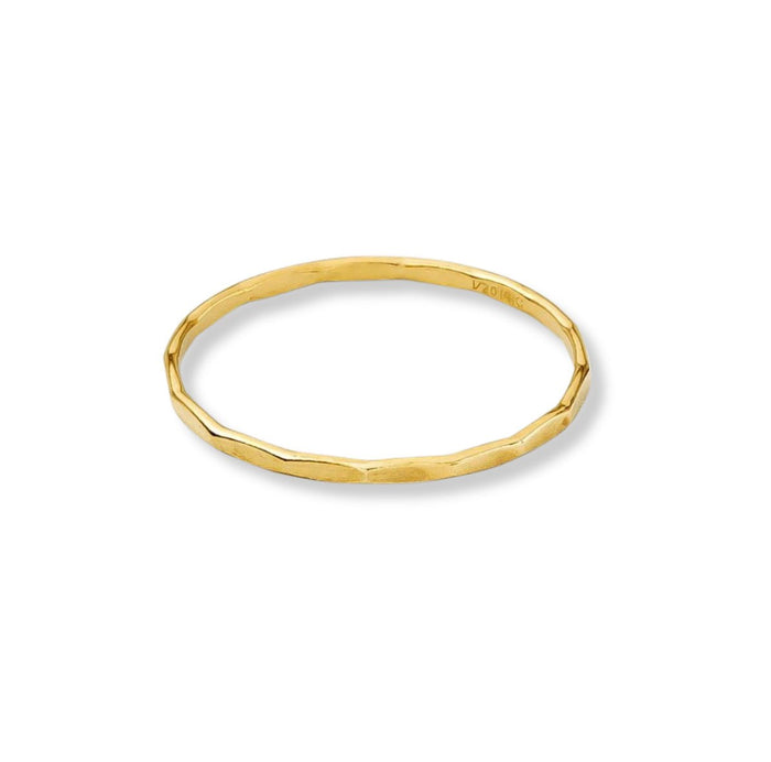 Hammered Stacking Ring - Le Serey