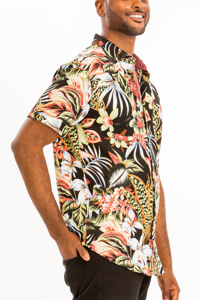 Hawaiian Print Shirt