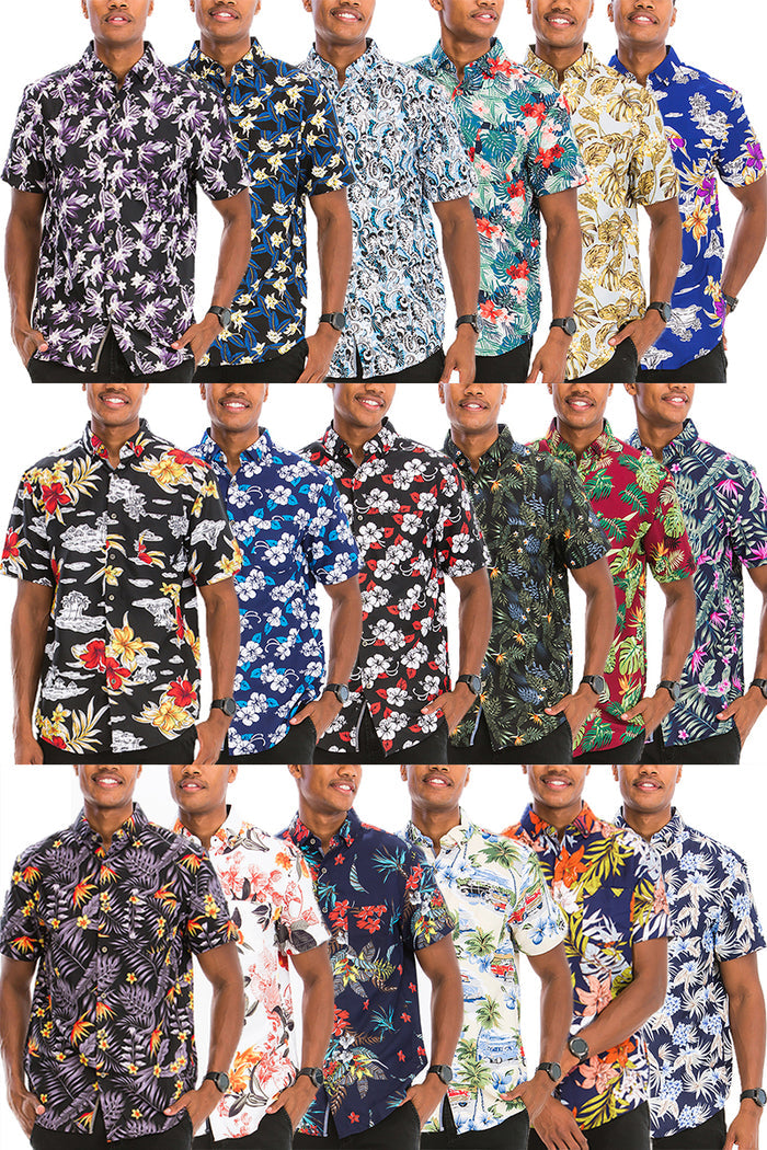Hawaiian Print Shirt