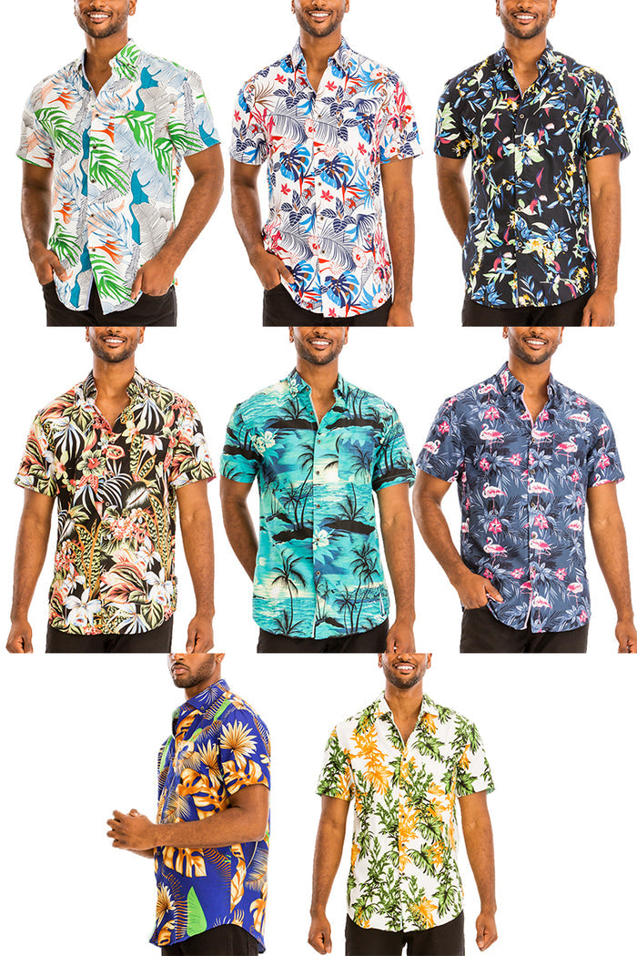 Hawaiian Print Shirt
