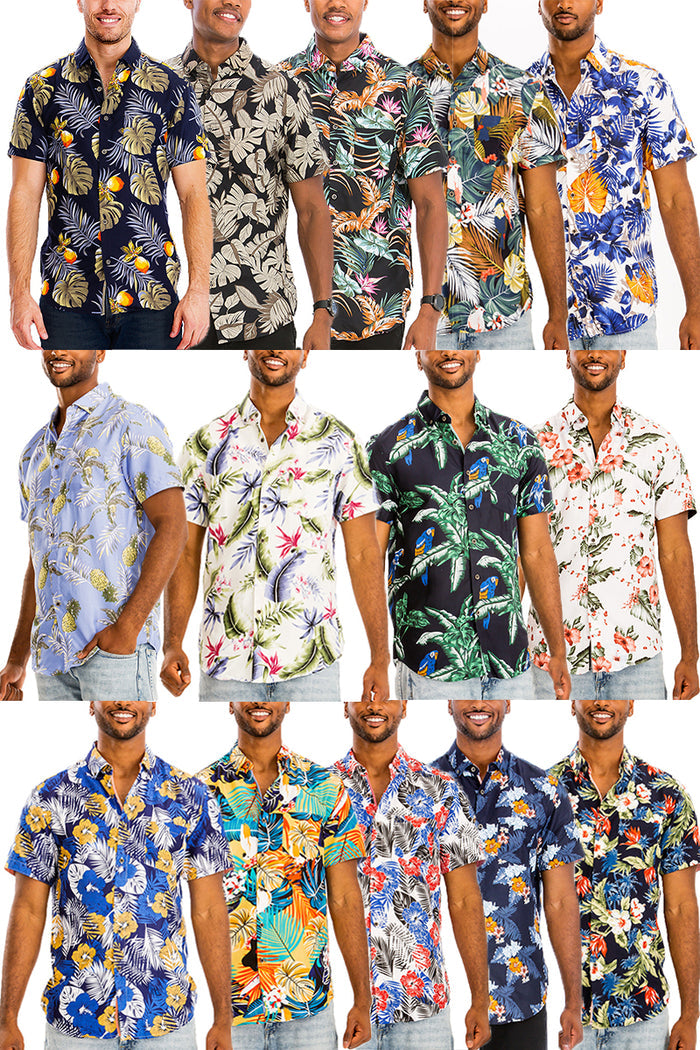 Hawaiian Print Shirt