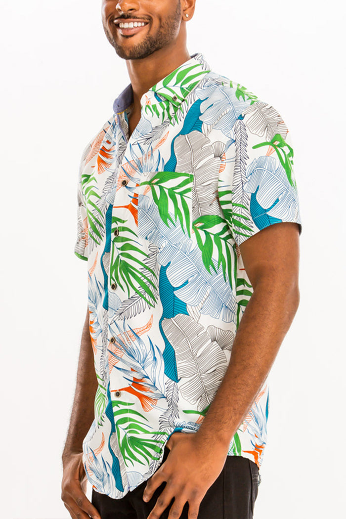 Hawaiian Print Shirt