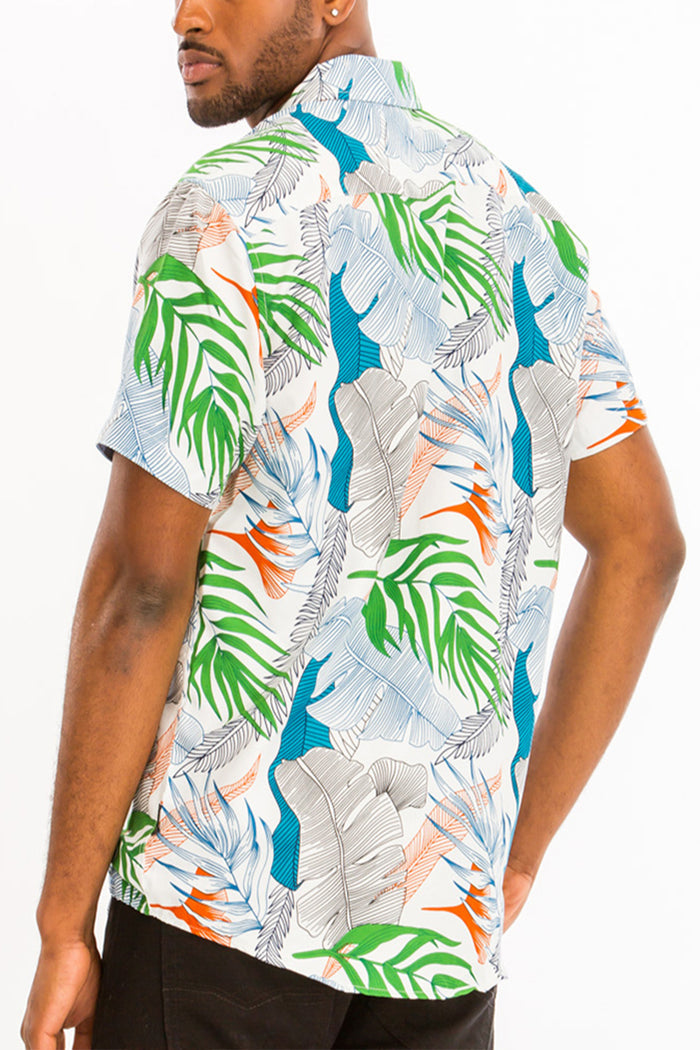 Hawaiian Print Shirt