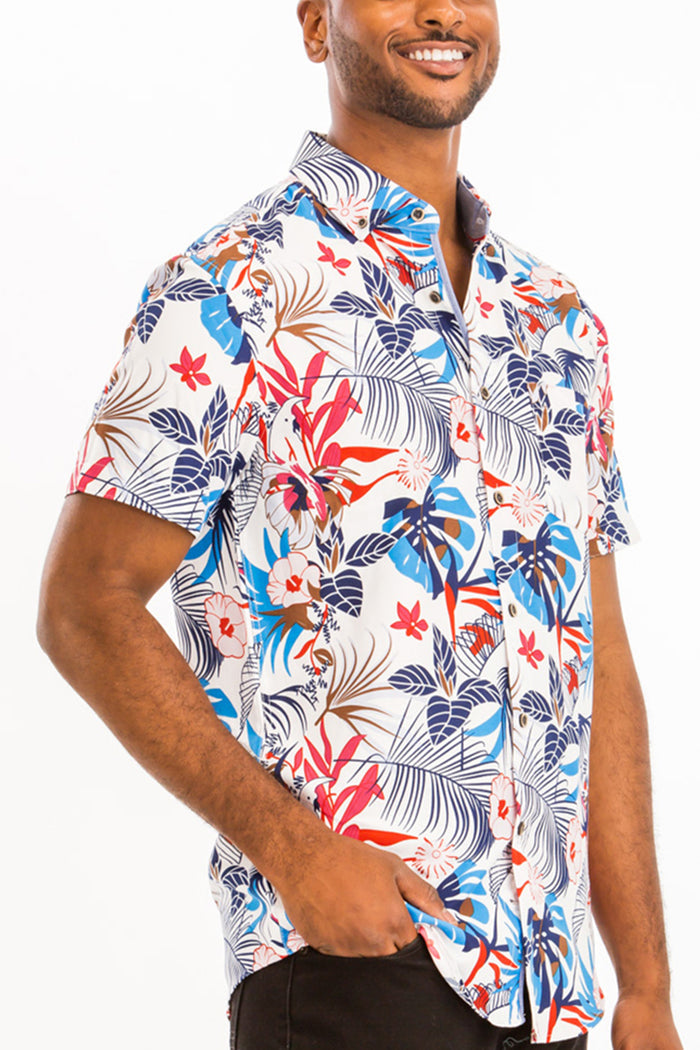 Hawaiian Print Shirt