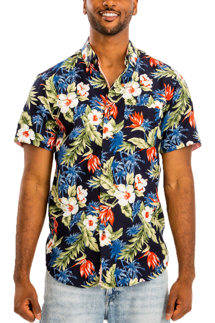 Hawaiian Print Shirt