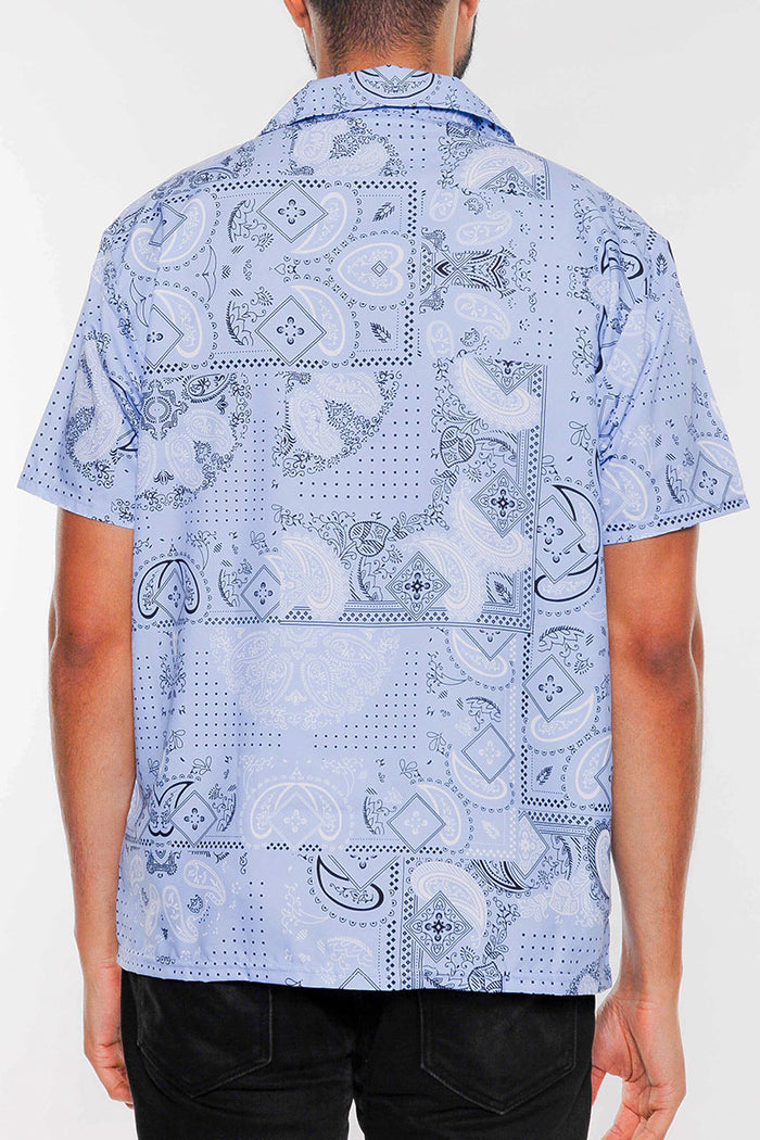 Haze Paisley Button Down Shirt