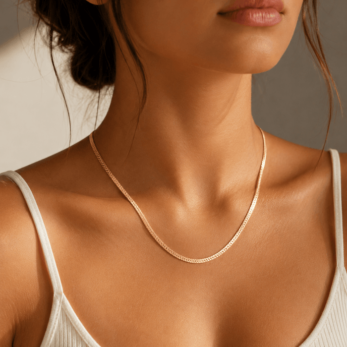Herringbone Necklace - Le Serey