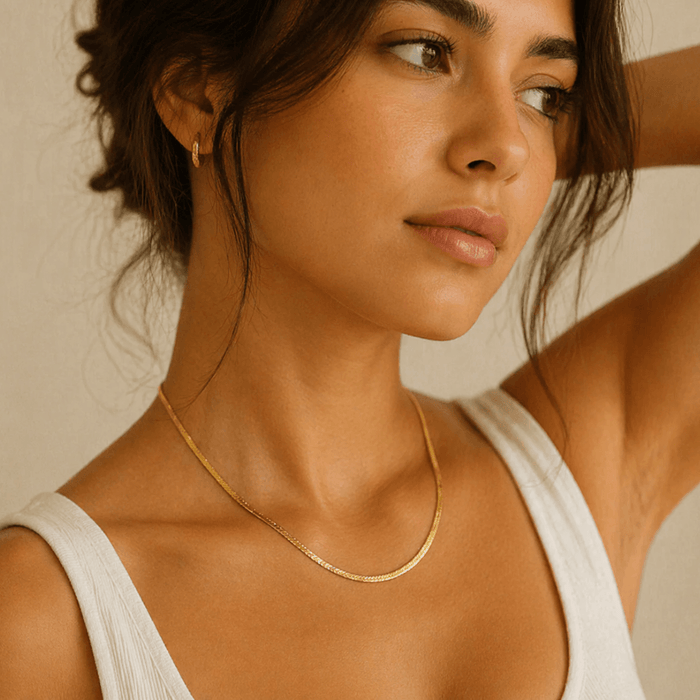 Herringbone Necklace - Le Serey