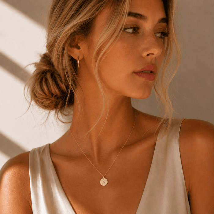 Initial Necklace - Le Serey