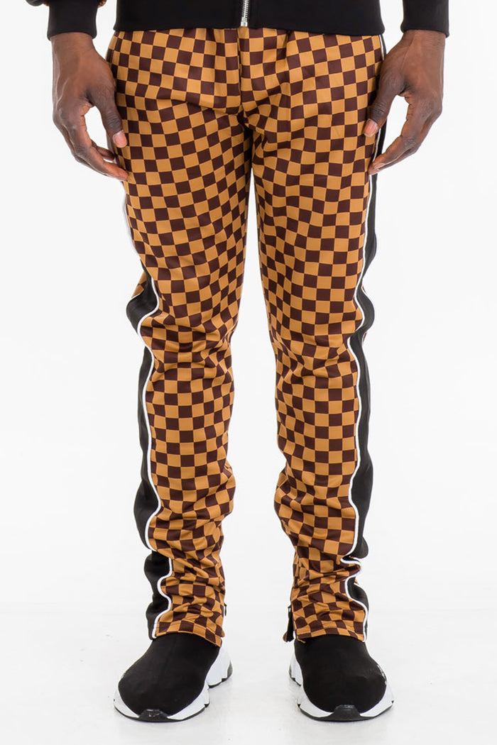 Jura Checkered Track Pants