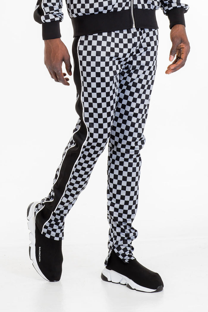 Jura Checkered Track Pants