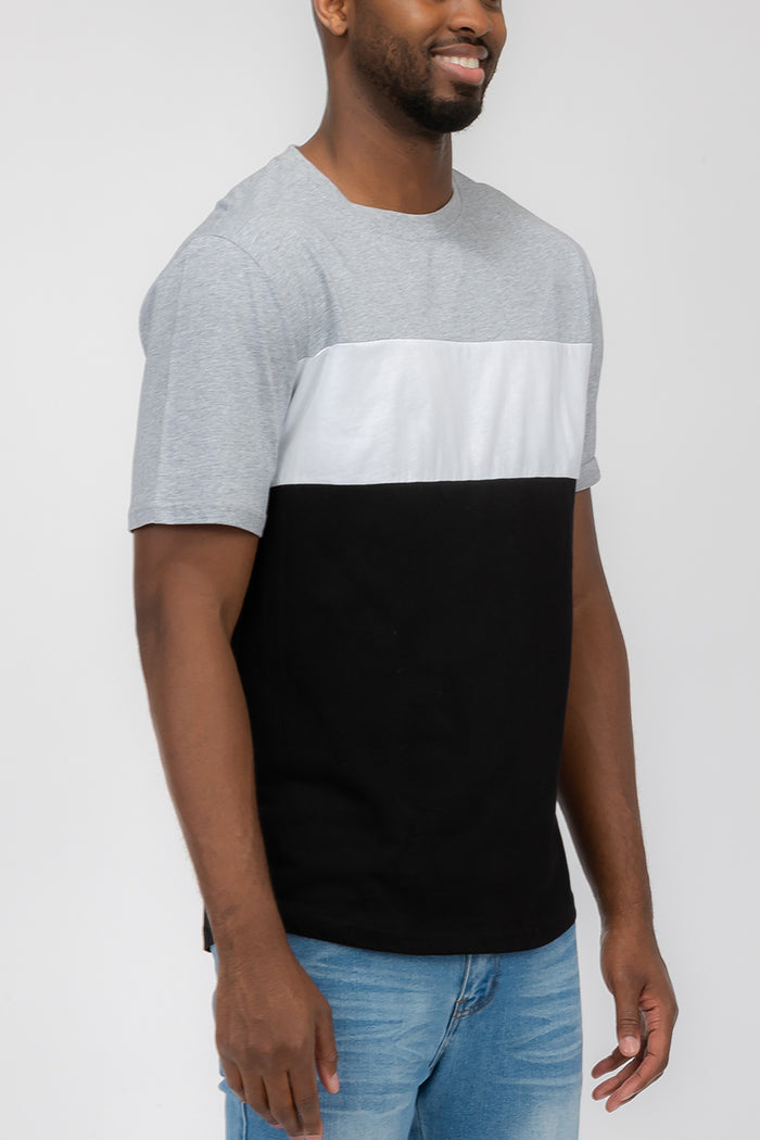 Justin Color Block Tee