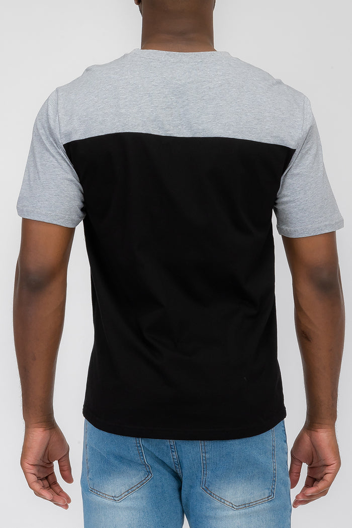 Justin Color Block Tee