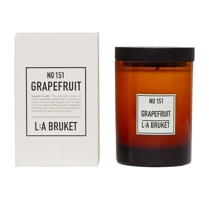 L:A Bruket 151 SCENTED CANDLE GRAPEFRUIT - Candela - L:A Bruket - Alla Violetta Boutique