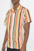 Latitude Striped Button Up