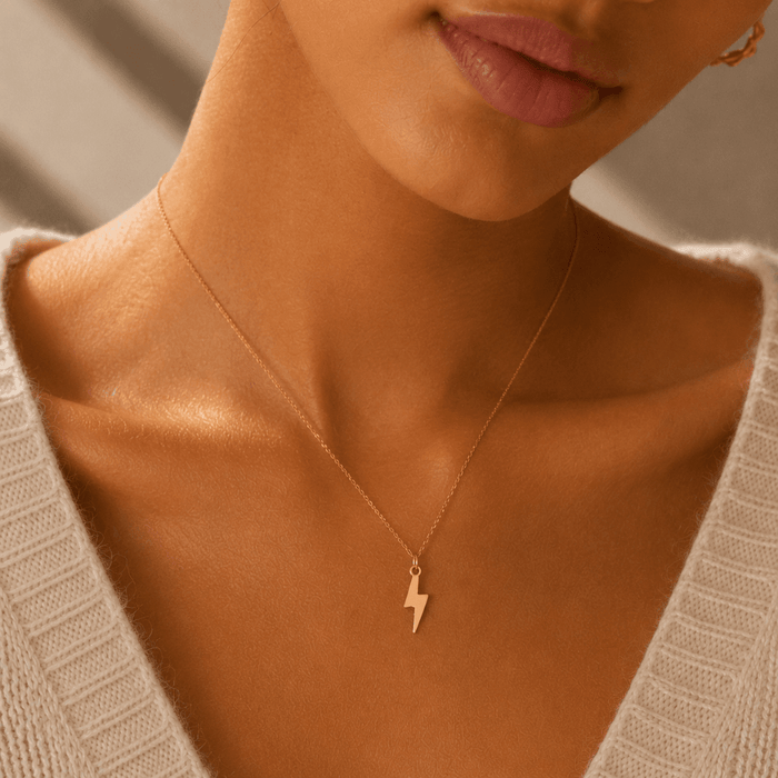 Lightning Bolt Necklace - Le Serey