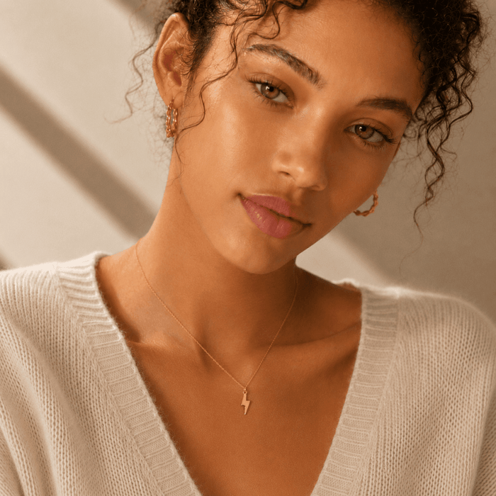 Lightning Bolt Necklace - Le Serey