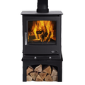 Log Store for Mazona Rye 5 kW & A05 Stove white background