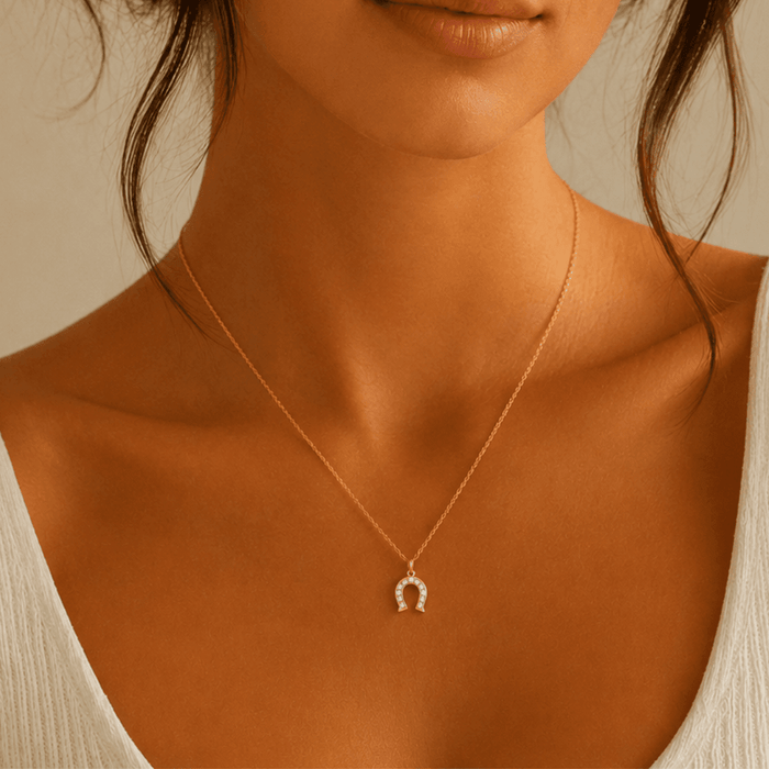 Lucky Horseshoe Necklace - Le Serey