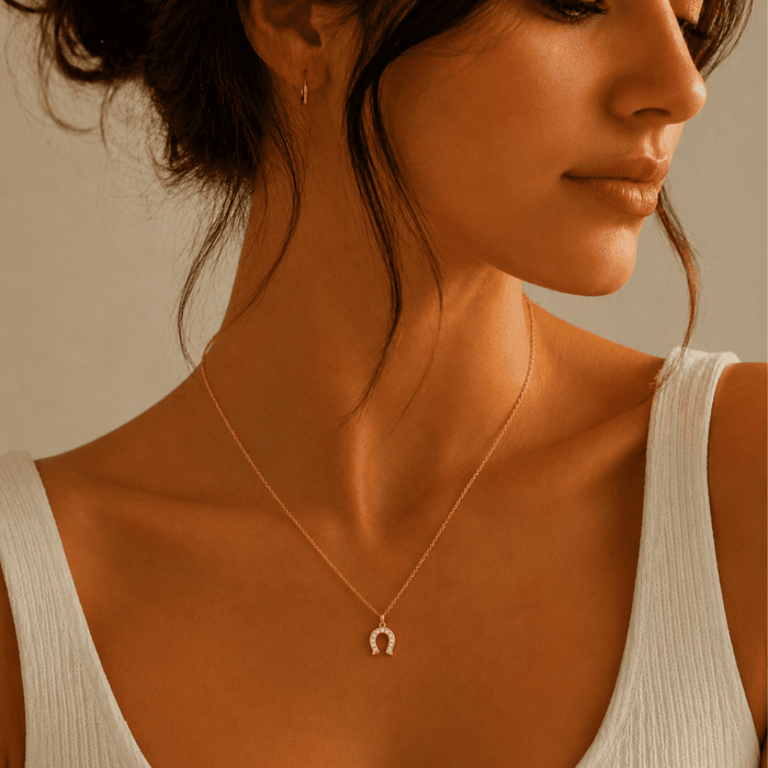 Lucky Horseshoe Necklace - Le Serey