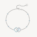 Lucky Persimmon Collection Women Bracelet - Azure Snow Glow - FIYTA