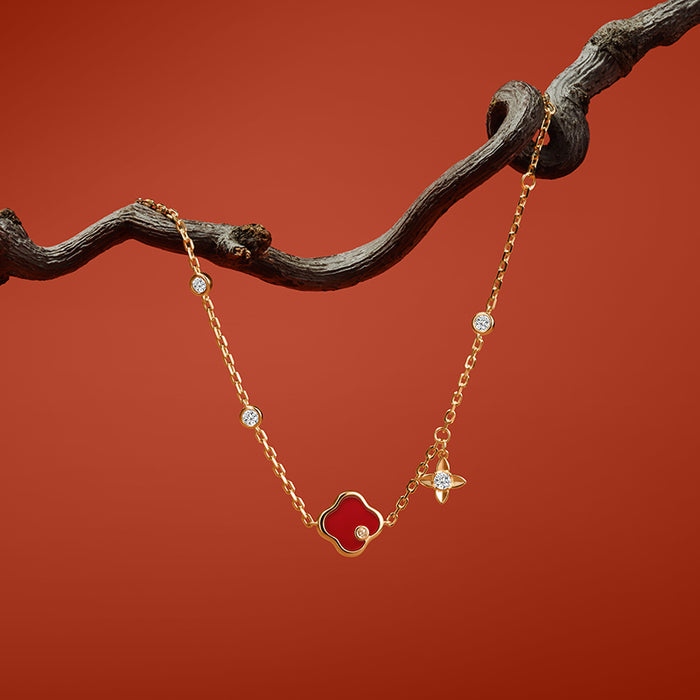 Lucky Persimmon Collection Women Bracelet - Heart-Full - FIYTA