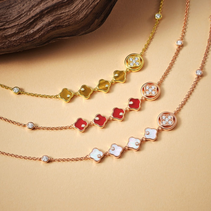 Lucky Persimmon Collection Women Bracelet - Koi Red - FIYTA