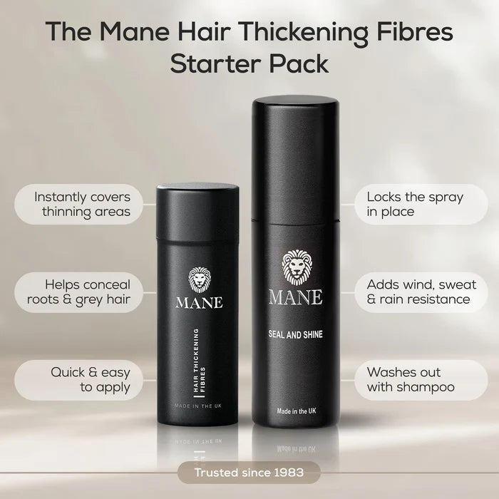 Mane Hair Thickening Fibers Holiday and Weekend Pack
