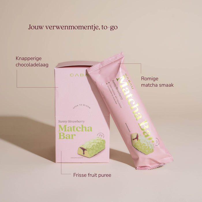 Matcha Bars + Bloom Cup