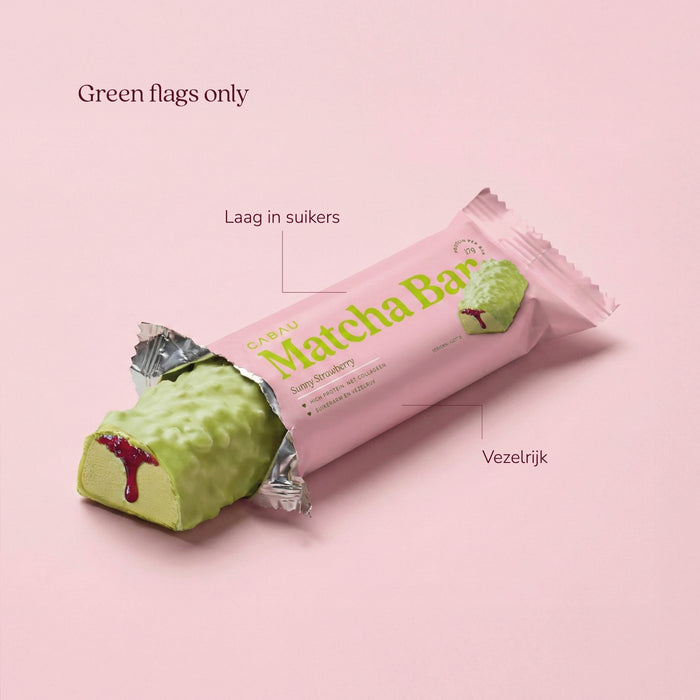 Matcha Bars + Stainless Bottle