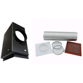 Mazona 4 Inch Direct Air & Ventilation Kit Terracotta, Ripley, Warwick, Heatwave, Kingsmere