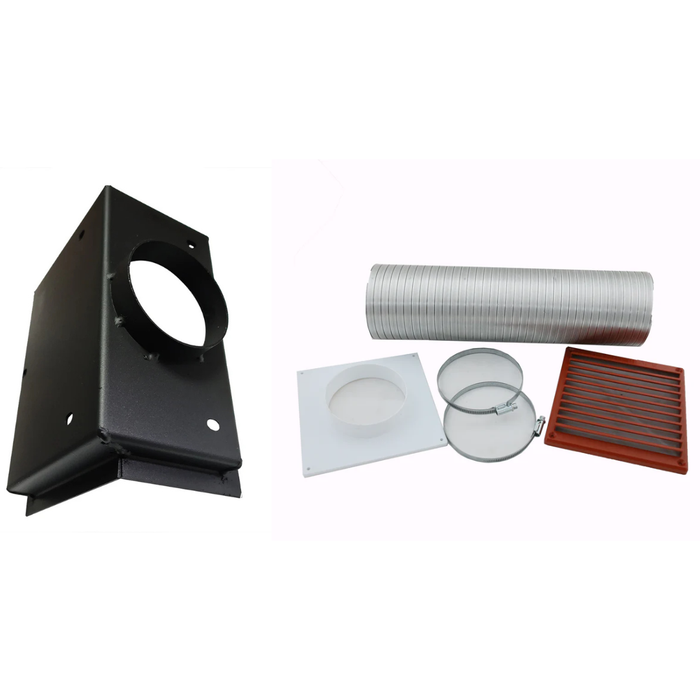 Mazona 4 Inch Direct Air & Ventilation Kit Terracotta, Ripley, Warwick, Heatwave, Kingsmere