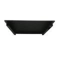 Lower Steel Baffle for log stove on white background