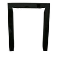 mazona stove glass trim and bracket on white background